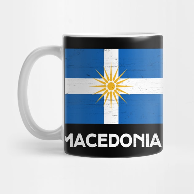 Macedonian Flag by NicGrayTees